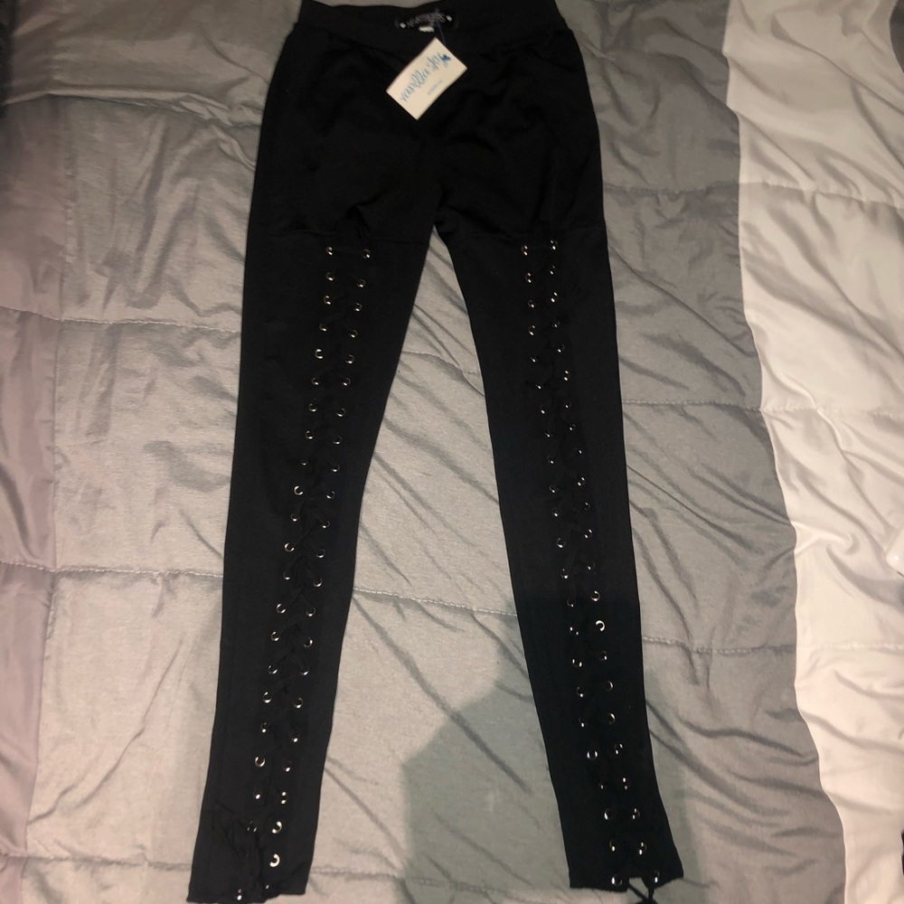 Lace up Leggings.